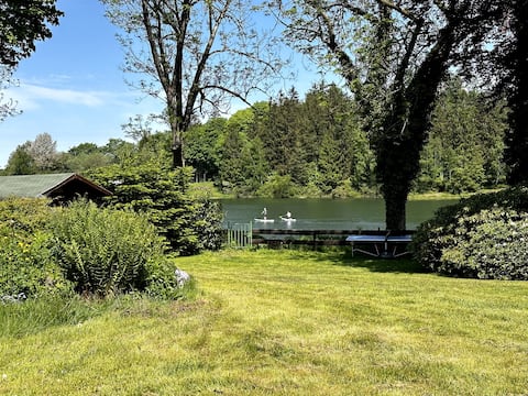 Time out at the lake: sauna, yoga & nature idyll Harz