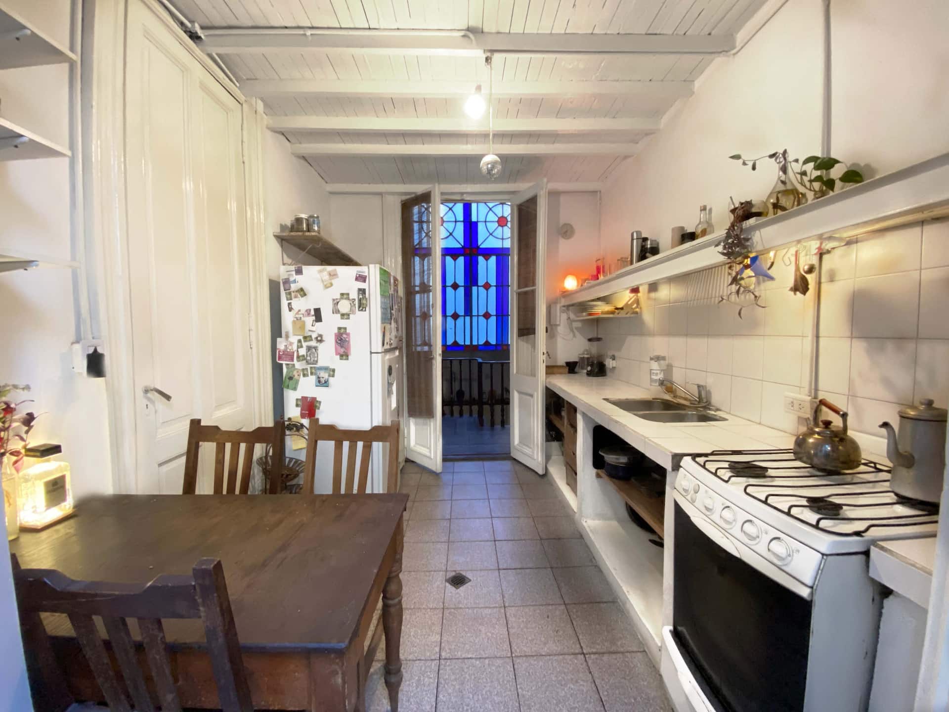 Quarto em casa histórica em Constitución