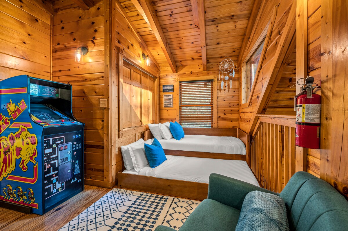 Ორსაწოლიანი საწოლი ტყუპი ტრიუკით. Კომფორტული საძილე ორი ადამიანისთვის.