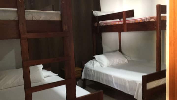 Patrové postele v druhej spálni