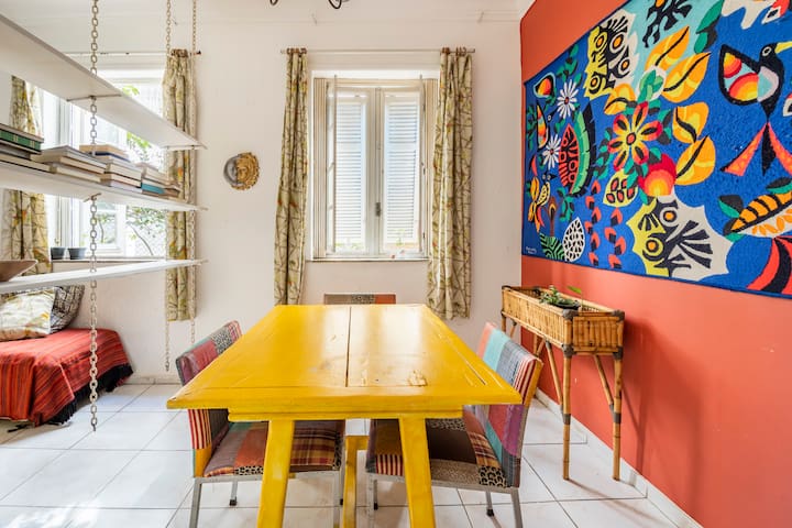 Apartamento artístico Leblon