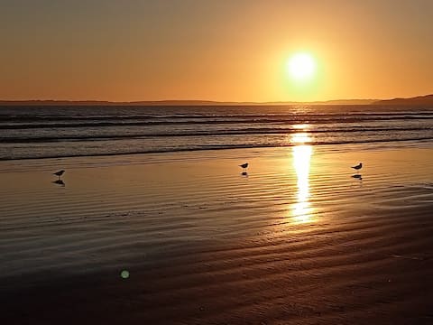 Top performing Airbnb: Beautiful sea view, 150 m from Lestrevet beach in Plomodiern