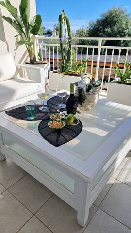 Duplex exclusive en bord de mer pour 6/7 pers.