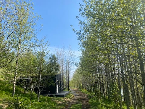 New Private Cabins in a Forest with a River View.