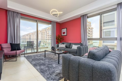 Viva 3-BR Apt w/24-7 Power in Waterfront Dbayeh
