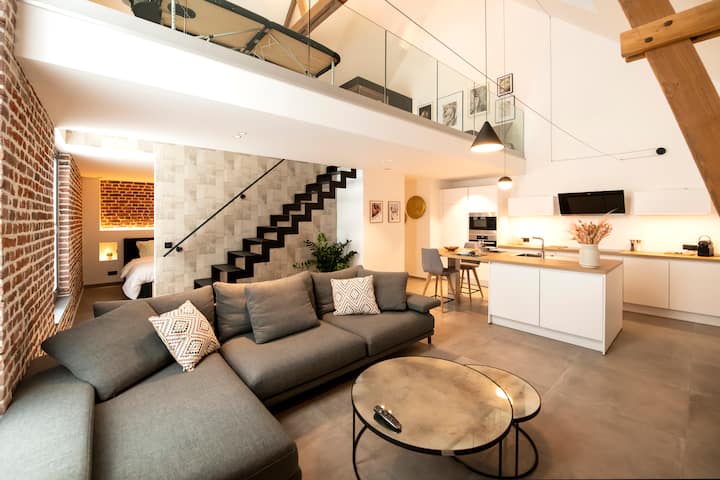 Loft Luxueux Avec Espace Wellness Privé - Soumagne