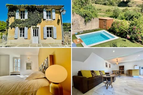 Jardin de la Garrigue – 160 m2 house – Swimming pool