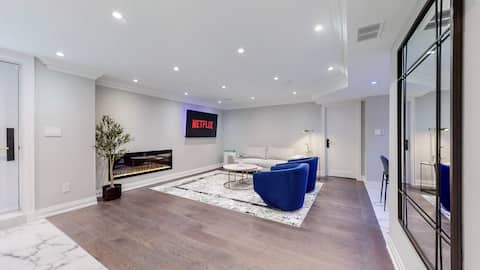 Popular Airbnb listing: Ultra-Modern Luxury Retreat! Close to Thermea SPA. in Ajax