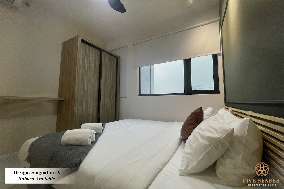 Тип Б - Signature с две спални · Топъл и уютен апартамент с обслужване в Chow Kit KL