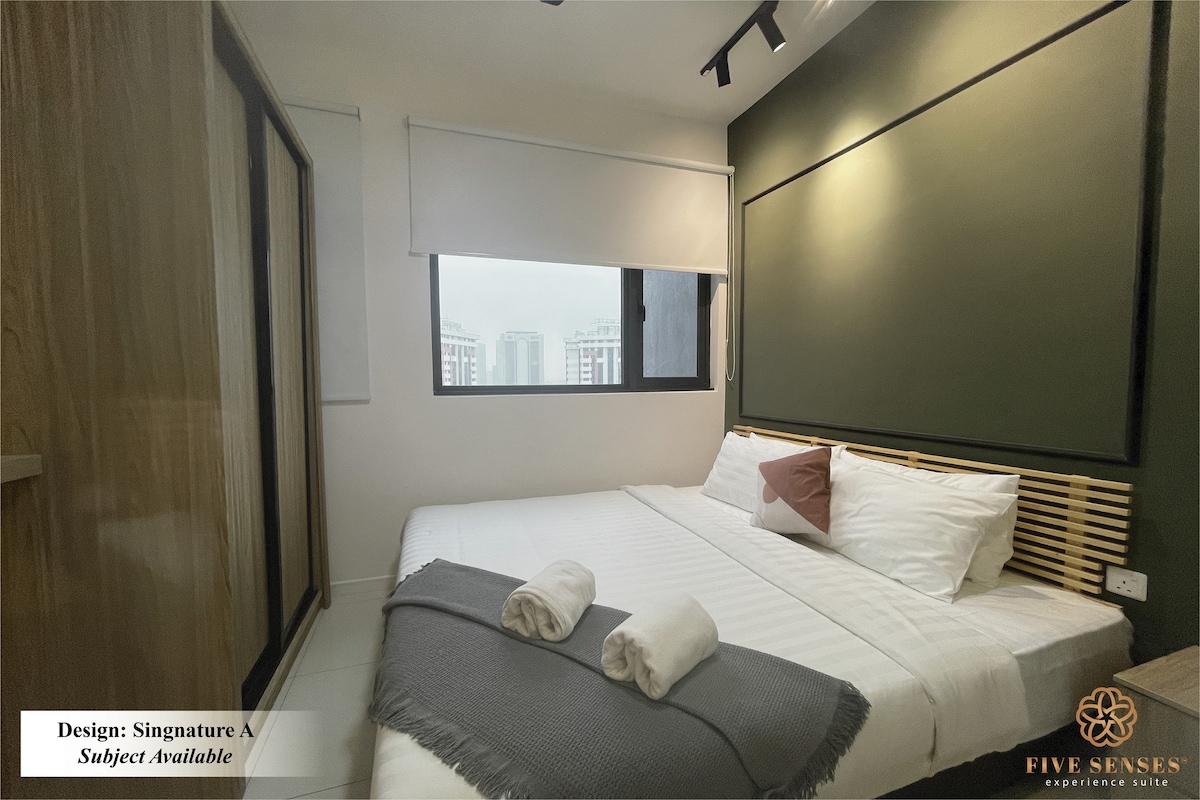 Tipo B - Signature de dos dormitorios · Encantador apartamento de estilo hogareño cerca de Sunway Putra