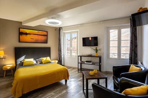 Airbnb performant: ☀️ STUDI'O SOLEIL - Cannes center! ☀️ à Cannes