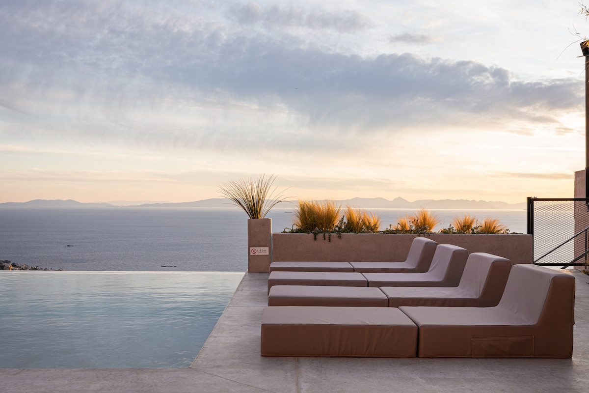 Aqua Vista Saronida Hills Deluxe Suite — Suite — sea-view vacation rental at Saronida, Greece, Athens, Greece — property photo 6 | Aqua Vista Rentals