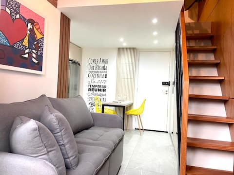 Imóvel de sucesso: Modern Studio in Ecoville for up to 4 guests em Curitiba