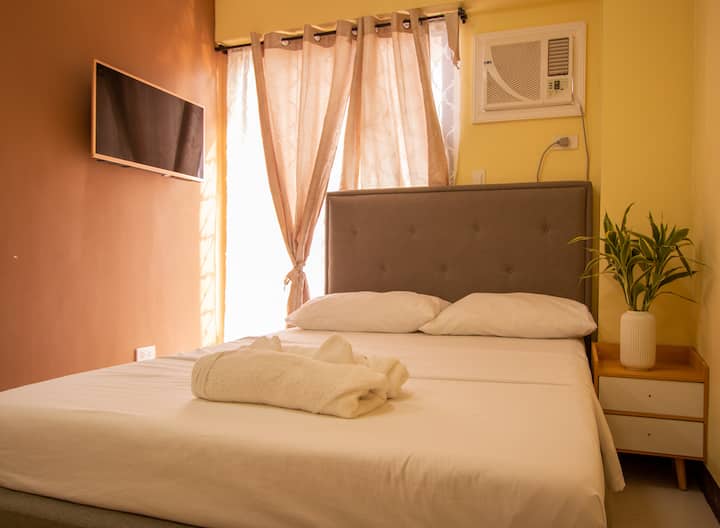 Bedroom Balcony near UST Room 401 Apartments for Rent in Manila