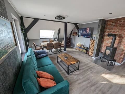 Havel Suites Loft-Apartment mit Kamin & Sauna