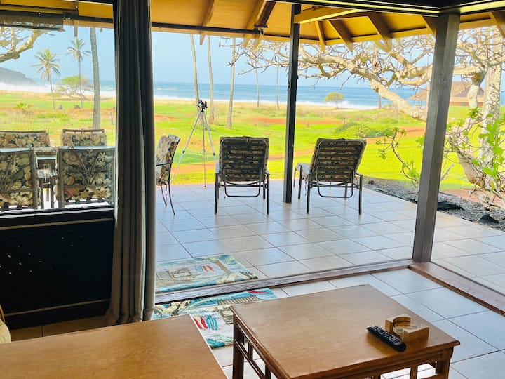 Beachfront Cottage Kepuhi Beach