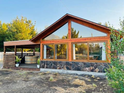 Küyenray cabins, Melipeuco Conguillío.