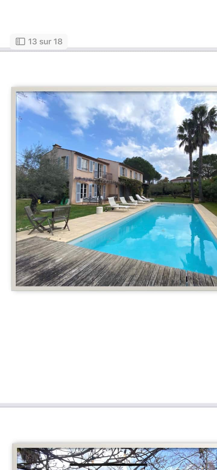 Villa 4 Ch Dans Domaine Privé - Saint-Tropez