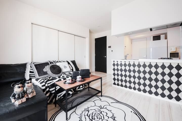 【天空树景观电梯房】地铁步行5分/银座秋叶原成田机场直达/顶楼精美两室一厅（浓） gallery image 3