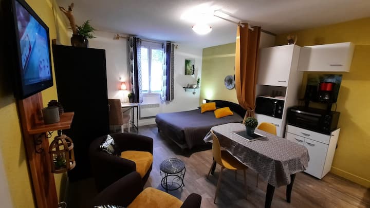Studio De Qualité, Résidence Calme, Parking Privé - Bagnères-de-Bigorre