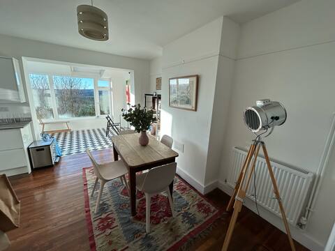 Entire 3 bed house, with garden and amazing views