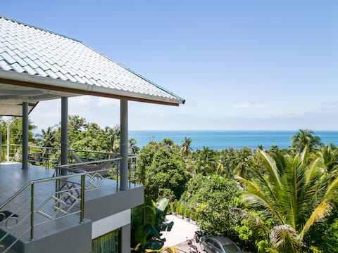 Villa Archie second fl. Mega 180° Sea view