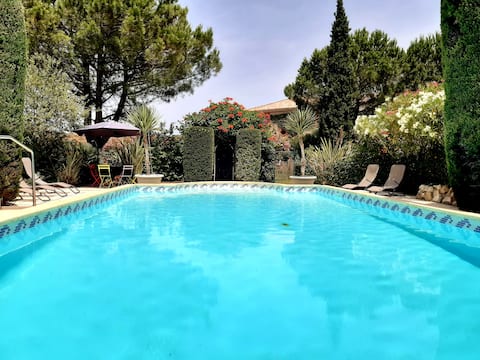 Beautiful houses within a winery