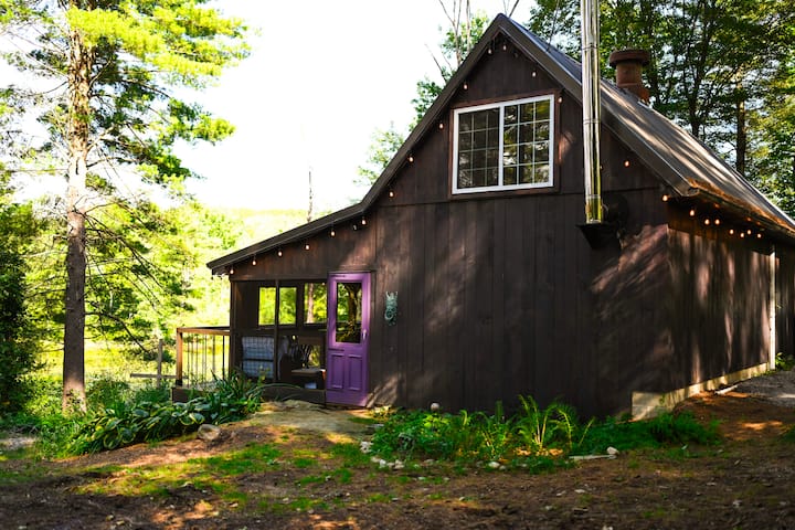 Secluded cabin w/ Finnish Sauna & Forest Baths