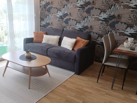 Annonce Airbnb populaire: New classified apartment, balcony and small sea view à Pléneuf Val André