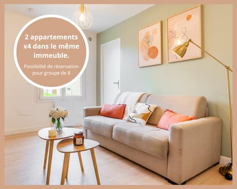 L'Écrin des Bois T2 Cozy Parking Internet Netflix