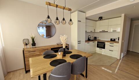 Modern apartment with river view