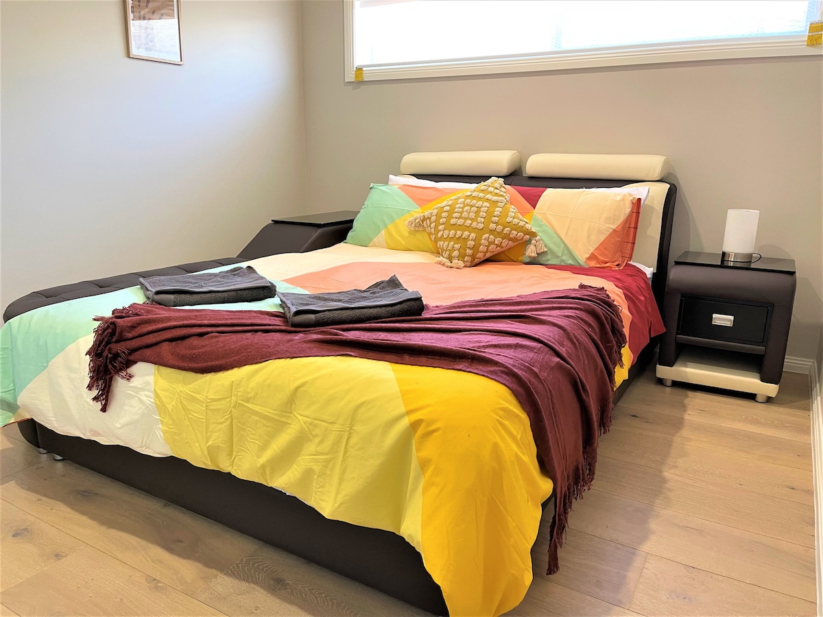 ห้องนอนที่ 3 พร้อมเตียงหนังสุดหรู