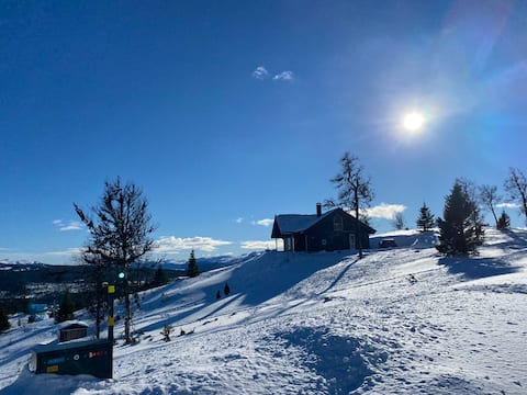 Panoramic views close to Langedrag and Nesfjellet