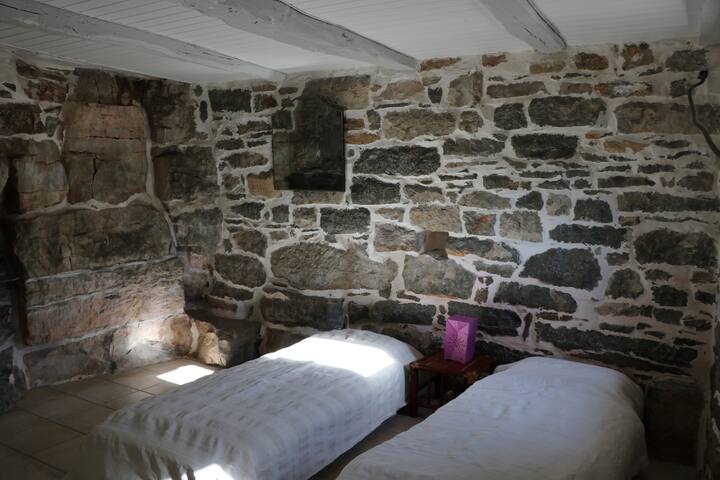 Habitación Troglodyte 2 camas individuales