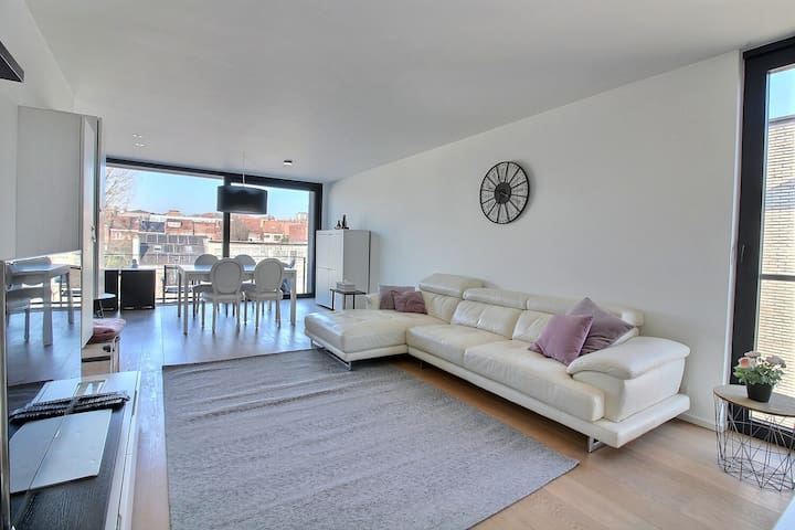 Luxueux appartement + Terrasse Parc Royal Atomium
