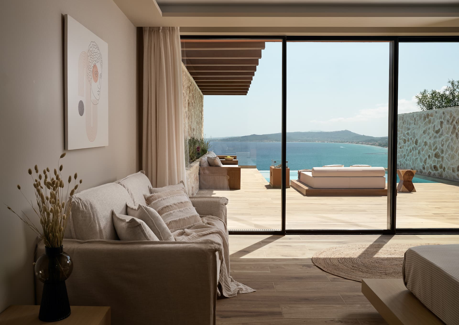 White Springs-Suite with sea view and private pool