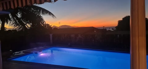 Ahi 'a home - Entire house 8P/Pool/Sea view