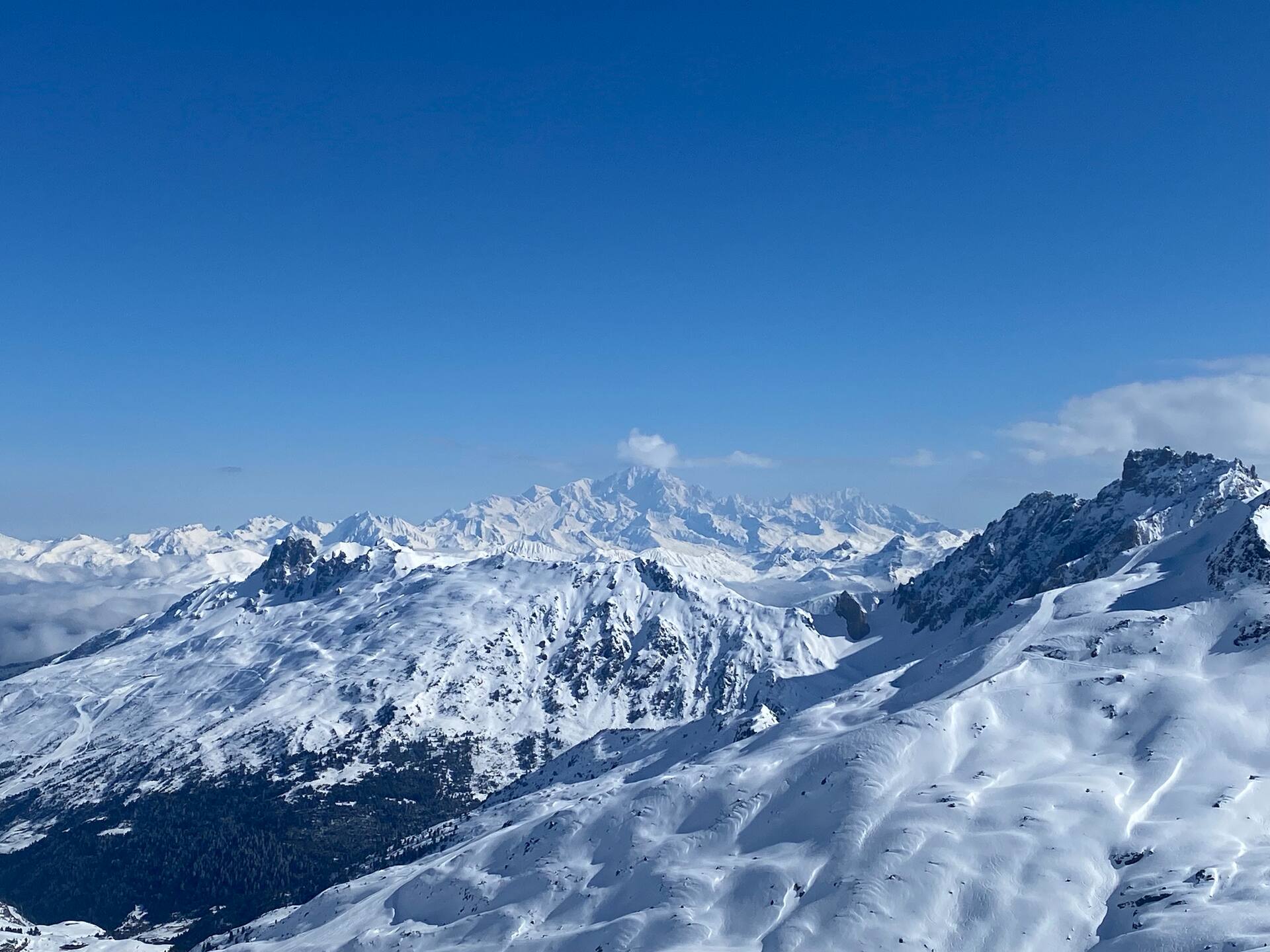 Le Cocon - Large balcony - Downhill