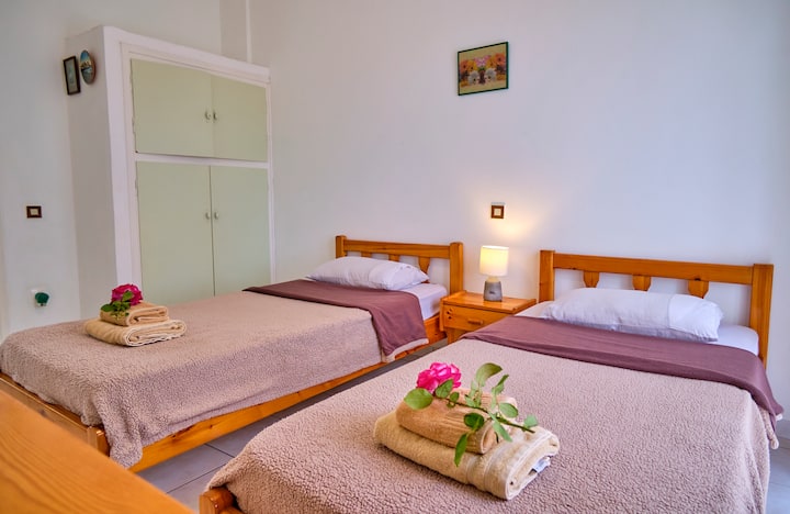 Maro Apartment 4 Arillas Corfu საძინებელი