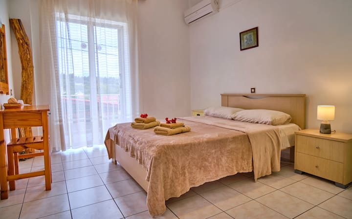 Maro Apartment 4 Arillas Corfu საძინებელი