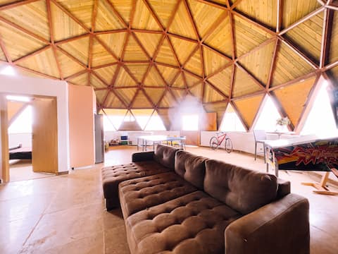Dome w/ swimming pool near Inhotim