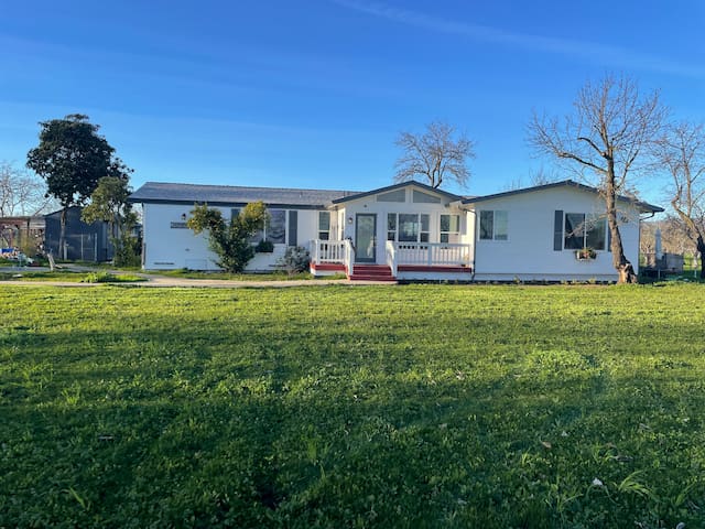 Serene beautiful farmhouse