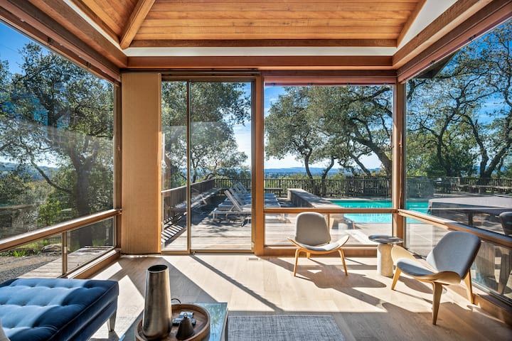Haven: 5 King Bedrooms, Heated Pool And Hot Tub - Santa Rosa