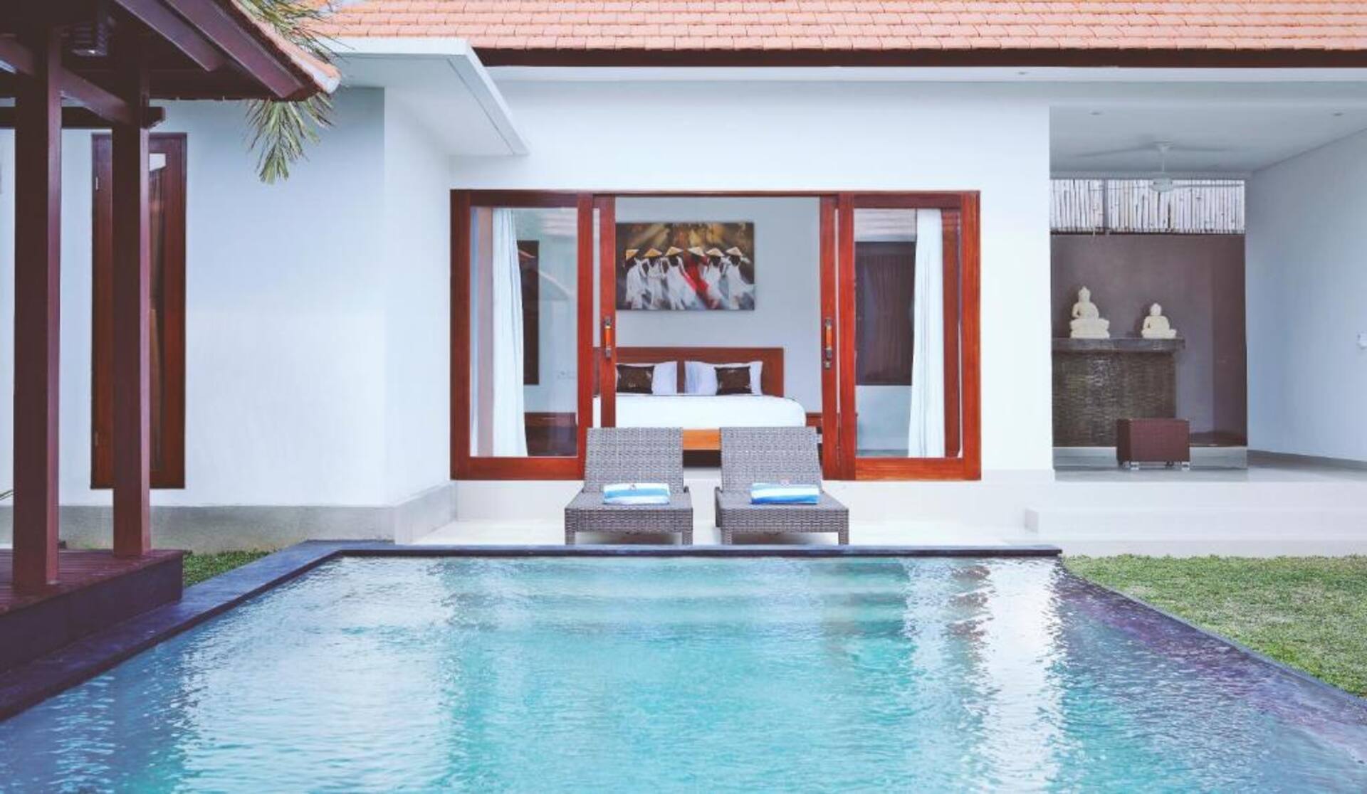 Spacious Poolside Sanctuary 3 Bedroom Private Villa in Seminyak 2