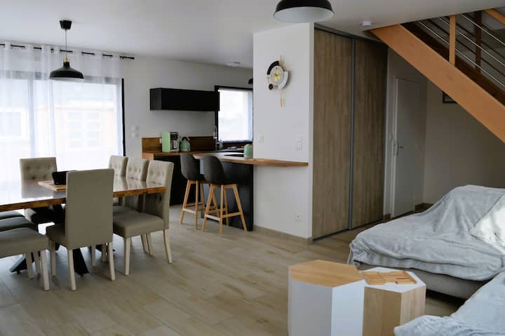 La Mer Veille, Maison Neuve Avec Jardin - Courseulles-sur-Mer