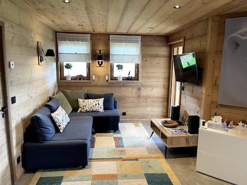 Top performing Airbnb: Apartment in a private chalet in Crest Voland