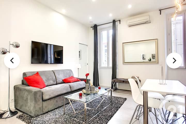 Cannes Center Croisette One Bedroom Flat Ac - Cannes