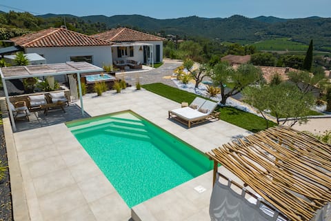 Villa Can Sol Luxe - VAR - Piscine&Jacuzzi - 5p