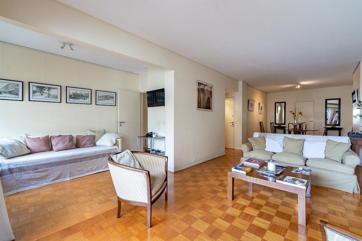Departamento de 3 ambientes en Recoleta