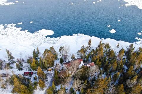 Cat Harbor - The Green Stone - On Lake Superior